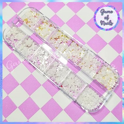 Mini box sakura blanco con caviar