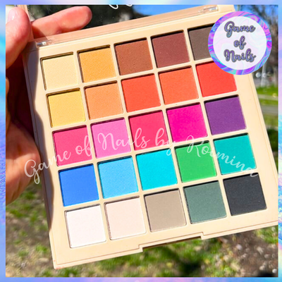 Paleta matte 25 tonos grande