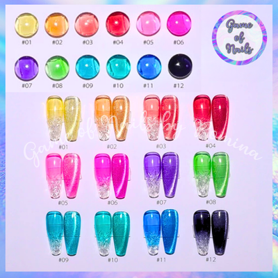 Coleccion Jelly MG x 12 tonos