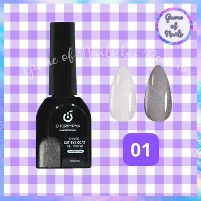 Cherimoya Semi Cat Eye Clear