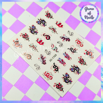 Stickers serpientes