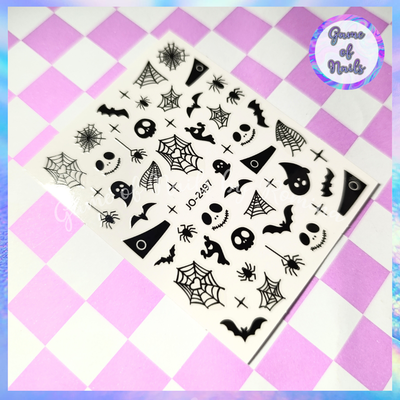 Stickers spooky 