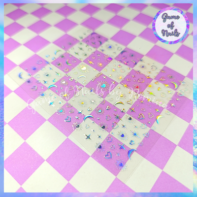 Stickers holo Night
