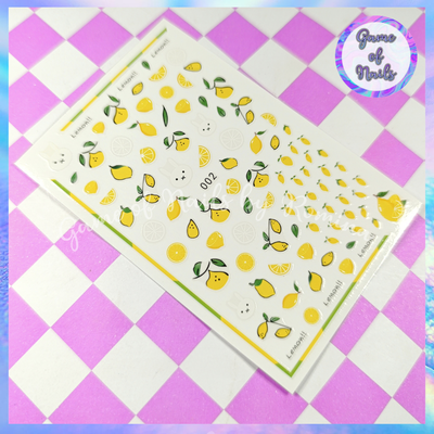 Stickers fresh lemon