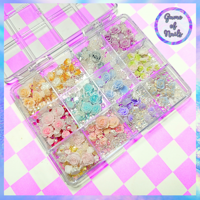 Flores realistas box