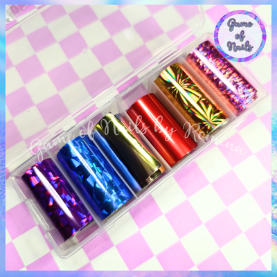 Foils colores x 6