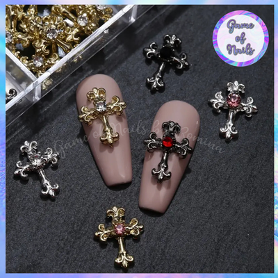 Aplique cruz gótica (precio por par)