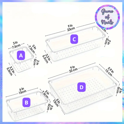 Bandeja Organizadora para cajones 23*13*5 MODELO D