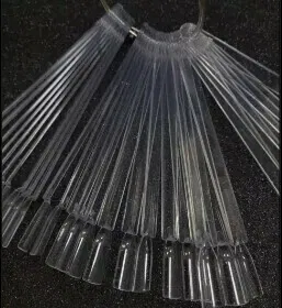 Uñero cuadrado clear x 50