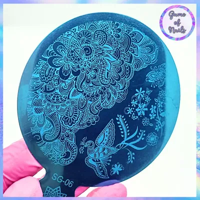Placa Stamping redonda