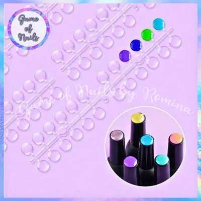 Muestrario para envase de esmalte x 120