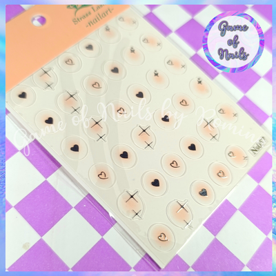 sticker aura durazno