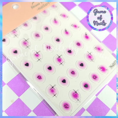 sticker aura fucsia