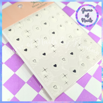 sticker aura blanco