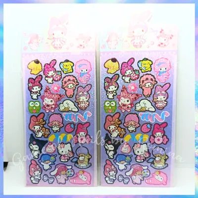 Stickers holo Sanrio planchita 7