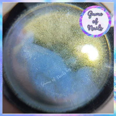 Polvo efecto aurora gold - cromado tornasol sirena
