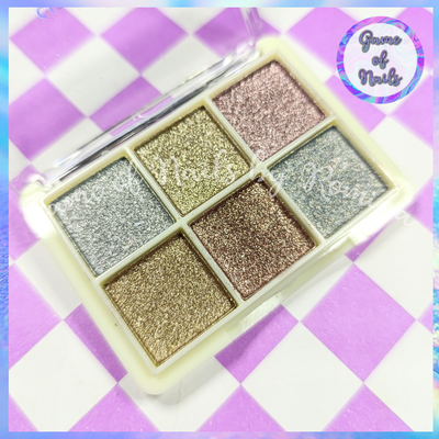 Polvo chrome compacto x 6 tonos City Girl