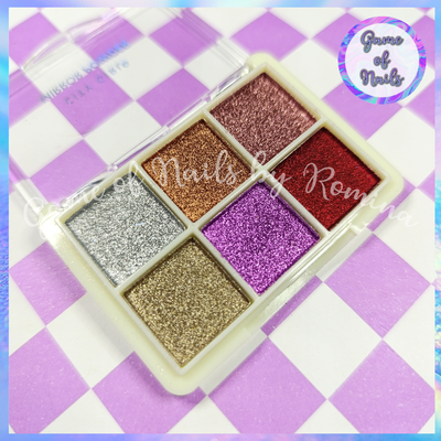 Polvo chrome compacto x 6 tonos City Girl