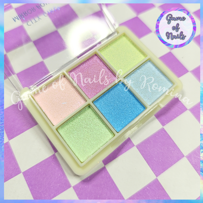 Polvo aurora compacto x 6 tonos City Girl