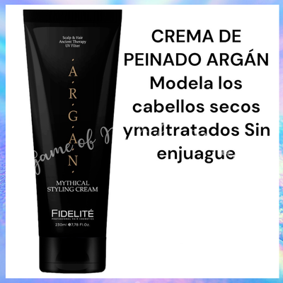 Crema para peinar Argan