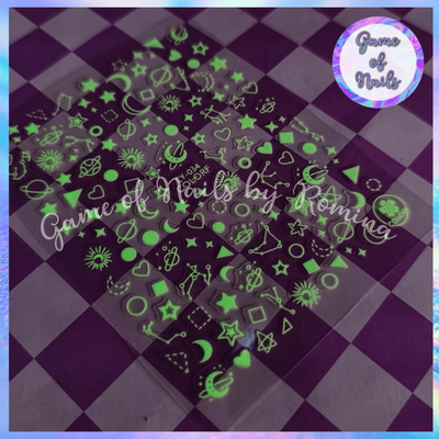 Stickers glow Night