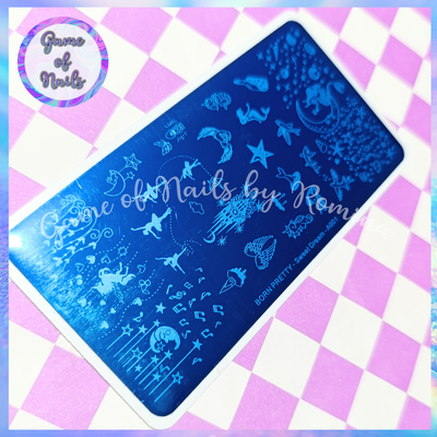 Placa Stamping Born Pretty Fairy