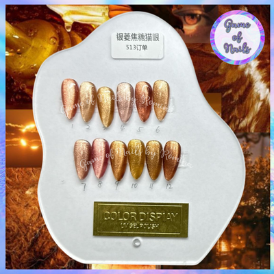 Nueva colección cat eye Caramel Charm Limit x 12 (por unidad)