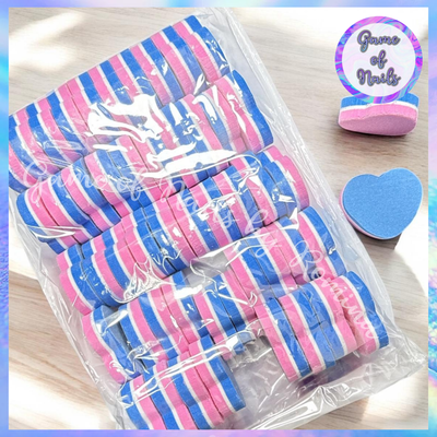 Pack x 50 mini lima corazón sponge