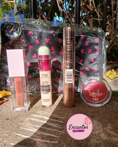 Neceser + kit básico maquillaje 