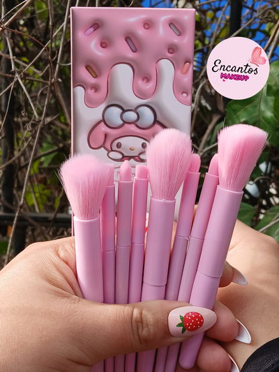 Set mini brochas x8