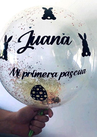 Globos burbuja personalizados