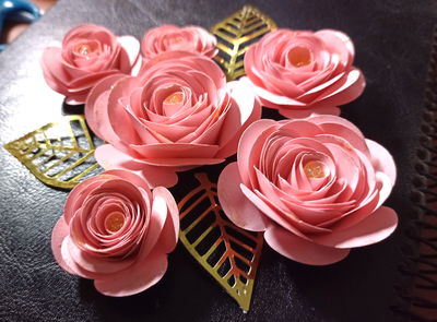 Flores de papel
