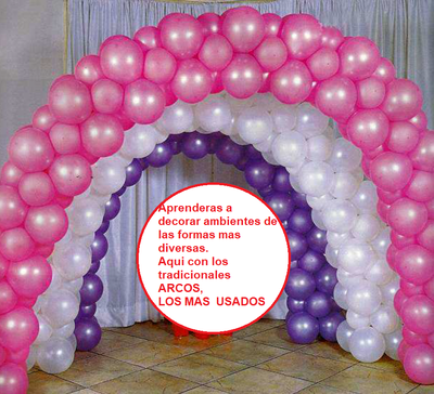 Curso básico completo en PDF decoracion con globos