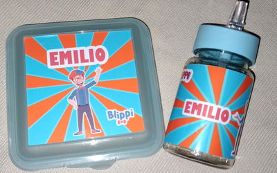 Botellitas y loncheras personalizadas