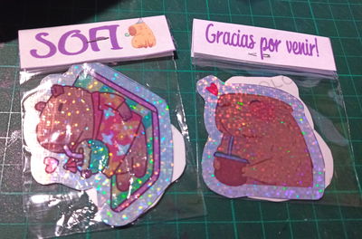 Stickers holograficos