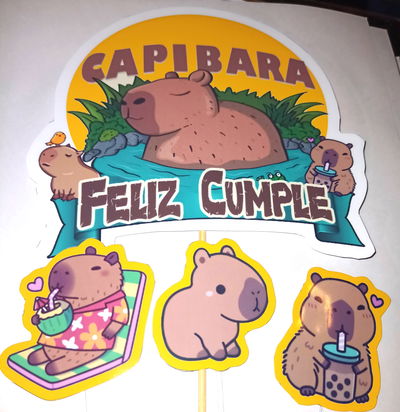 Caketopper capibara