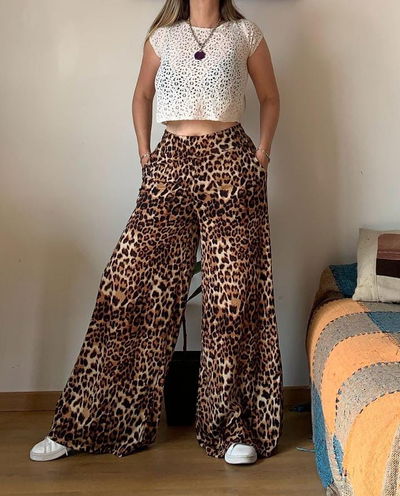 Maxi Palazzo Print