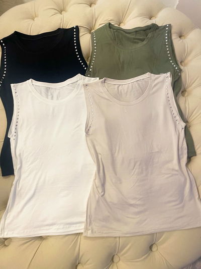 Musculosas con Strass