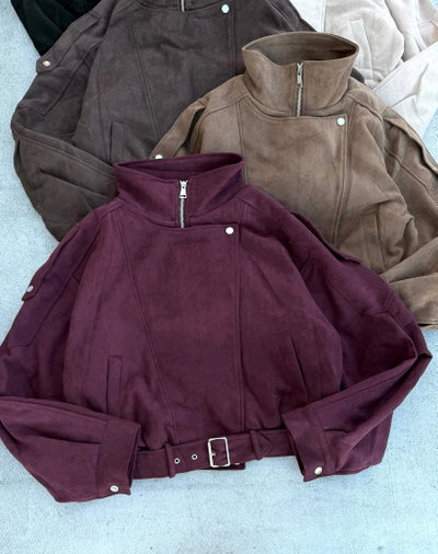 Bomber suede