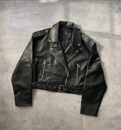 Campera ecocuero Oversize