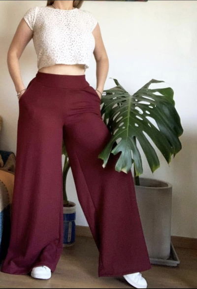 Maxi Palazzo Waffle