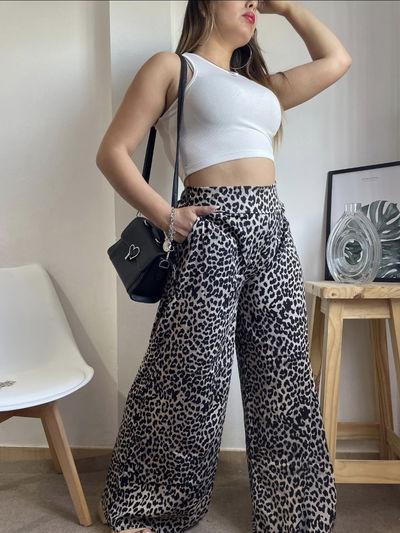 Maxi Palazzo Print (Lino)
