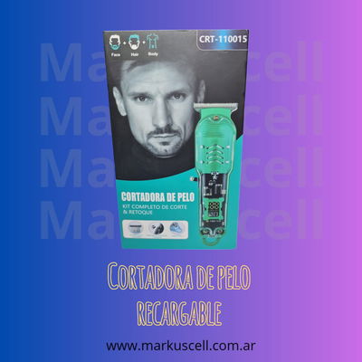 Maquina Corta Pelo Recargable Barba Patillas 
