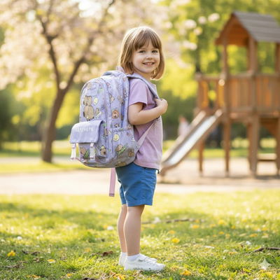 Mochila Escolar Capybara Carpincho Kawaii Reforzada Juvenil