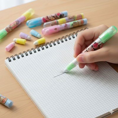 Goma De Borrar Intercambiable Kawaii Capybara Carpincho X 5