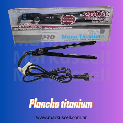 Planchita Para Pelo Nano Titanium Pro 250°c