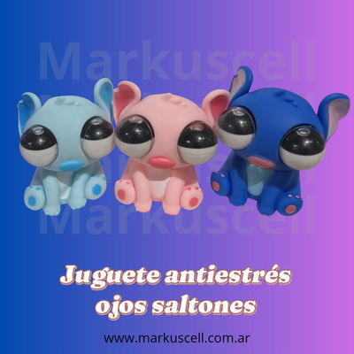Juguete Antiestrés  Ojos Saltones Squishy Stitch y capibara 