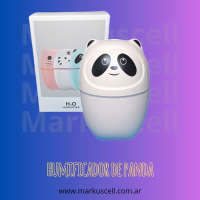 Humidificador Panda Osito Aromatizador Usb