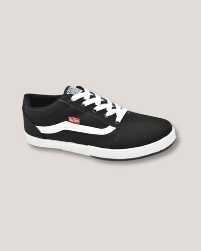 Zapatilla urbana de lona con línea