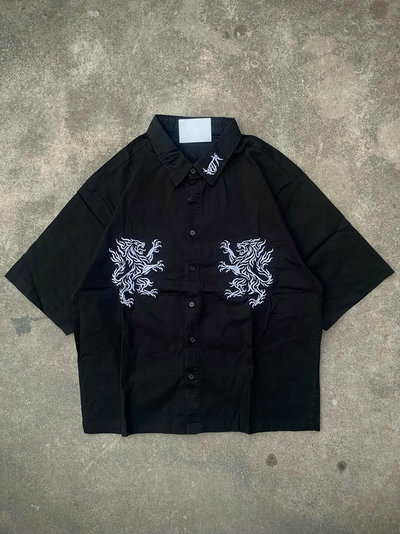 Camisa Boxy Fit "Lions"